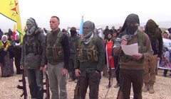 Những du kích quân người Kurd ở Afrin. Ảnh minh họa: Masdar News.