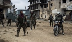 Lực lượng an ninh quân sự Syria ở Daraa. Ảnh minh họa: Masdar News.