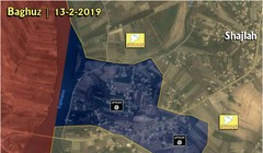 Chiến trường Deir Ezzor, những ngày cuối cùng của chiến dịch tiêu diệt IS. Ảnh minh họa: South Front.