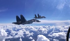 Không quân Nga - Syria không kích dữ dội chiến trường Hama, Idlib. Ảnh minh họa: Masdar News.