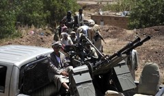Lực lượng Houthi chiến đấu trên chiến trường lãnh thổ Ả rập Xê út