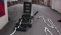 Thiết bị quét mìn APOBS MK-7 Mod 2 phân đội bộ binh Mỹ ở ngoại ô Damascus. Ảnh minh họa: Rusvesna.