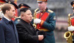 Chủ tịch Kim Jong-un tới Vladivostok, chuẩn bị cuộc gặp thượng đỉnh với tổng thống Putin. Ảnh: RT.