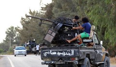 Chiến binh dân quân lực lượng GNA chiến đấu ở Libya. Ảnh minh họa South Front