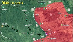 Lực lượng Houthi mở rộng vùng kiểm soát trong địa phận tỉnh Dhale.