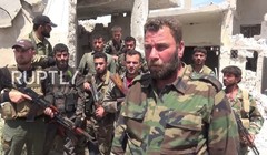 Binh sĩ sư đoàn Tiger trên chiến trường miền bắc Hama. Ảnh minh họa Masdar News