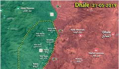 Lực lượng Houthi chiếm giữ 13 ngôi làng thuộc tỉnh Dhale ở Yemen. Bản đồ South Front