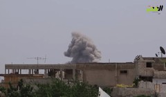 Không quân Syria không kích căn cứ sân bay Taftanaz phía đông Idlib