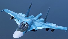 Máy bay ném bom chiến trường Su-34 Vịt con Nga tại Syria. Ảnh minh họa South Front