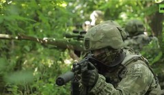 Phân đội trinh sát đặc nhiệm Nga trong chiến đấu. Ảnh video RT