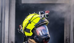 Thiết kế ý tưởng mũ bảo hiểm thông minh cho lính cứu hỏa. Ảnh Euronews