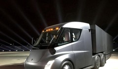 Xe vận tải Tesla Semi Truck, sẽ bàn giao cho Pepsi ngày 1/12. Ảnh The Verge