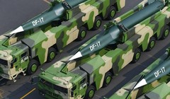 Hệ thống tên lửa siêu thanh DF-17. Ảnh SCMP