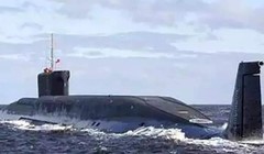 Tàu ngầm năng lượng nguyên tử mang tên lửa đạn đạo Arihant của Hải quân Ấn Độ. Ảnh Naval News.