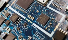 Bản mạch điện tử. Ảnh minh họa Bloomberg