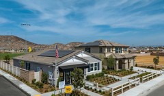 Nhà tiết kiệm điện năng ở California. Ảnh Electrek