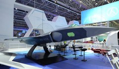 Mô hình UCAV FH-97A của CASC, Trung Quốc. Ảnh The Drive