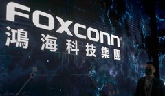 Biểu tượng Foxconn. Ảnh AP 