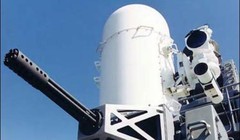 Hệ thống vũ khí phòng thủ tầm gần Phalanx. Ảnh: Sina