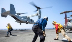 Máy bay vận tải hải quân CMV-22 Osprey. Ảnh: Defense