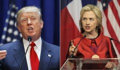 Hai ứng cử viên Tổng thống Mỹ Donald Trump và Hillary Clinton. Ảnh: CBS