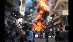 Chiến tranh tàn phá Syria.