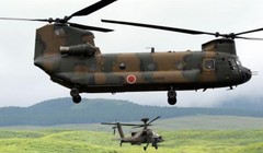 Lực lượng Phòng vệ Mặt đất Nhật Bản tiến hành diễn tập vào ngày 24/8/2014. Ảnh: Cankao