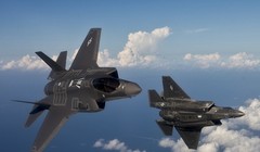 Chiến cơ F-35 do Mỹ sản xuất. 