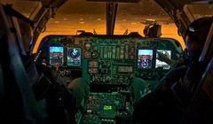 Bên trong khoang lái máy bay ném bom B1B Lancer.