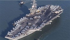 Tàu sân bay động cơ hạt nhân USS Theodore Roosevelt Hải quân Mỹ (ảnh tư liệu)