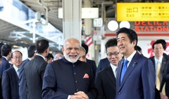 Thủ tướng Ấn Độ Narendra Modi thăm Nhật Bản. Ảnh: Asia Times