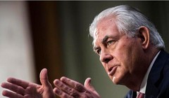 Ngoại trưởng Mỹ khóa tới Rex Tillerson. Ảnh: Bành Bái