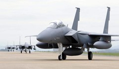 Máy bay chiến đấu F-15K Mỹ (ảnh tư liệu)