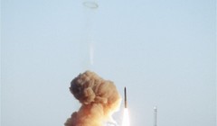 Mỹ phóng tên lửa xuyên lục địa Minuteman-3 (ảnh tư liệu)