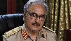 Tướng Khalifa Haftar hiện là Tổng Tư lệnh Quân đội Libya, được Nga công khai ủng hộ. Ảnh: African Leadership Magazine