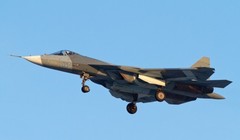 Máy bay chiến đấu tàng hình thế hệ thứ năm T-50 Nga (ảnh tư liệu)