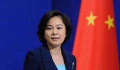 Người phát ngôn Bộ Ngoại giao Trung Quốc Hoa Xuân Oánh. Ảnh: Sina
