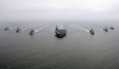 Cụm tàu sân bay tấn công Carl Vinson đã áp sát Triều Tiên