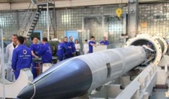 Tên lửa phòng không 40N6 của hệ thống S-400 Nga. Ảnh: Cankao