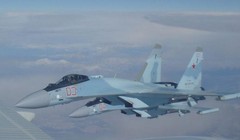 Máy bay chiến đấu Su-35S Nga. Ảnh: Cankaof