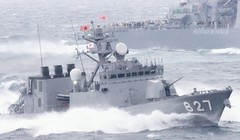 Tàu tên lửa lớp Hayabusa Lực lượng Phòng vệ Biển Nhật Bản. Ảnh: Sina