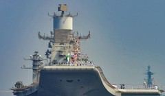 Tàu sân bay Ấn Độ. Ảnh: Cankao