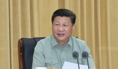 Chủ tịch Trung Quốc Tập Cận Bình sẽ tham gia lễ duyệt binh hôm nay. Ảnh: Tân Hoa xã