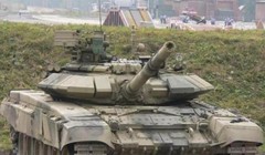 Xe tăng chiến đấu T-90 do Nga chế tạo. Ảnh: Sohu.