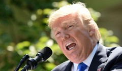 Ngày 21/8/2017, Tổng thống Mỹ công bố chiến lược mới đối với Afghanistan. Ảnh: Cankao.