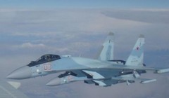 Máy bay chiến đấu Su-35 Nga. Ảnh: Cankao.