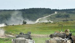 Lục quân Mỹ tiến hành huấn luyện ở Đức. Ảnh: Cankao.