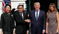 Thủ tướng Thái Lan Prayuth Chan-ocha thăm Mỹ. Ảnh: Khaosod English.