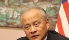 Đại sứ Trung Quốc tại Mỹ Thôi Thiên Khải. Ảnh: Sina.