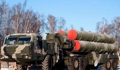 Hệ thống tên lửa phòng không S-400 Nga. Ảnh: Sina
